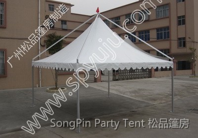 aluminum gazebo in white 5m X 5m