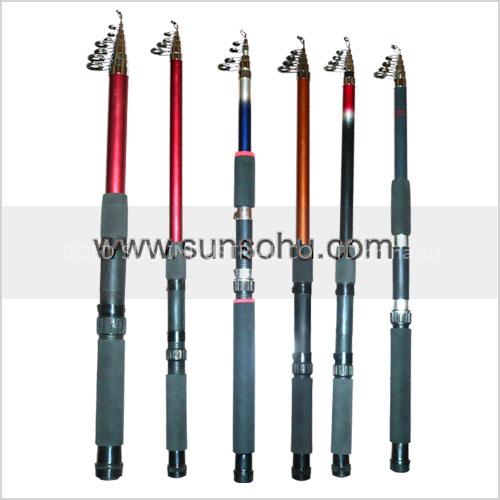 stock fishing rod