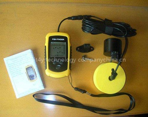 new Portable Fish Finder LCD + sonar detection detection depth of 100 m / 10 m cable hot