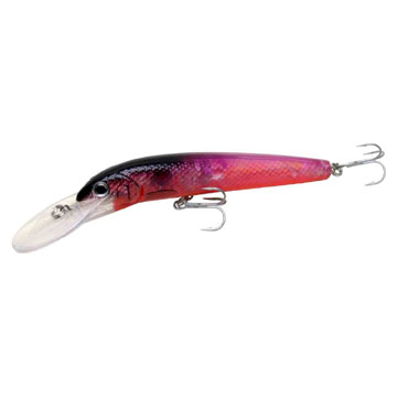 Super I Large Bibbed Flashing Lure (140mm)