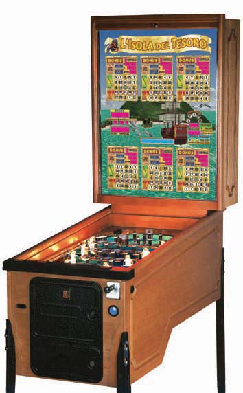 Spain Bingo Flipper Treasure Island