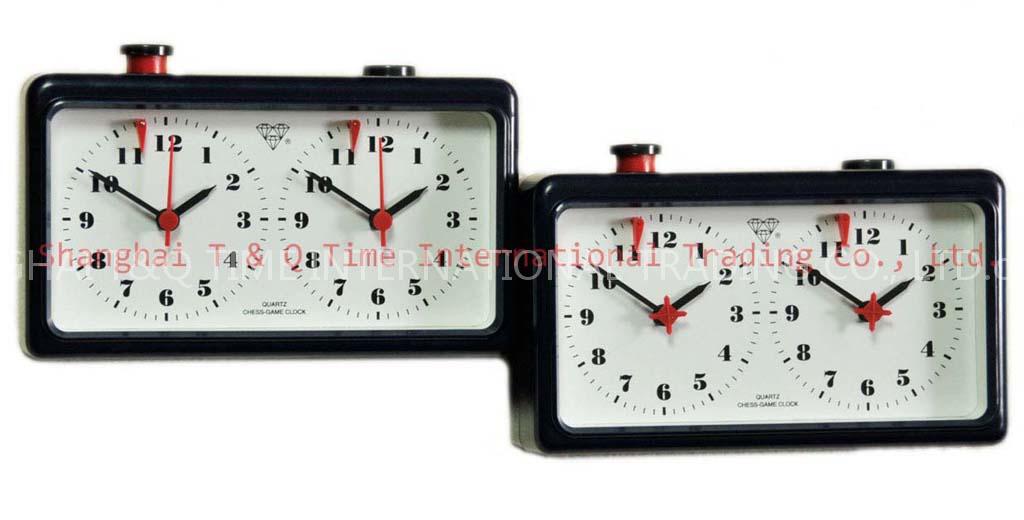 Quartz chess clock and chess timer