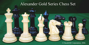 India Alexander Series Premium Chess Men