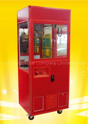 Coin Operated Crane Toy Grab Vending Machine with Newet Cabinet