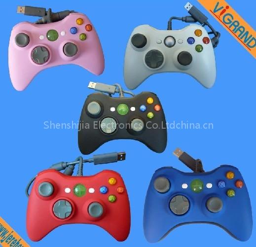 The wired/wireless vibration gamepad for XBOX360 game