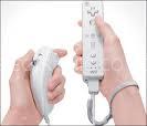 Wii nunchuck and remote Controller game controller for WII white