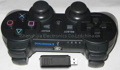 The bluetooth game controller for PS3