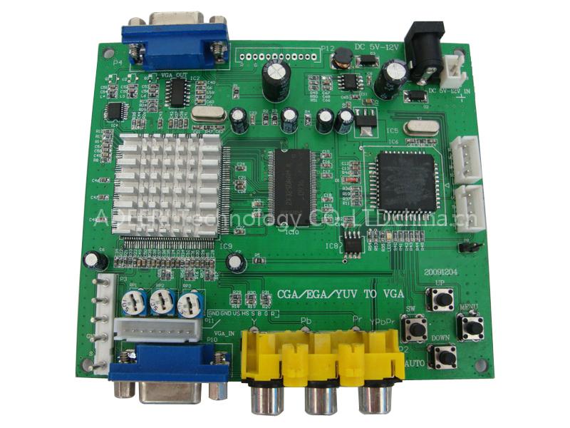 RGBS to VGA converter