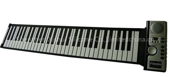 Mini silicon Keyboard 61-key usb roll piano