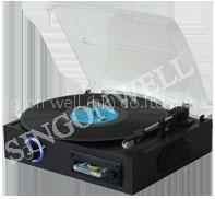 USB turntable player and cassette