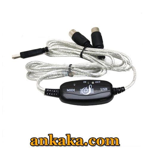 USB to MIDI Interface Cable- Record MIDI Instruments Using PC