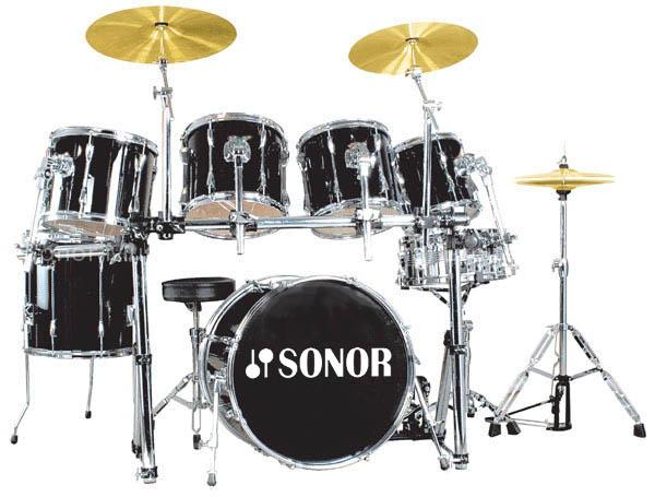 Sonor High-Grade 7-PC Drum Set