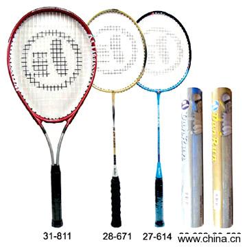 Badminton Rackets and Tennis Racket