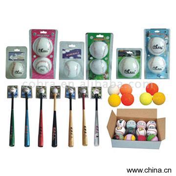 PVC, PU Baseballs and Softballs