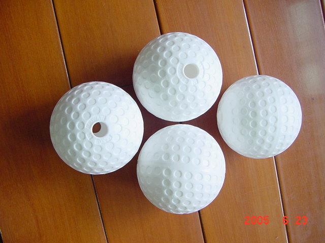 Taiwan Dimpled Poly Baseballs For Pitching Machines