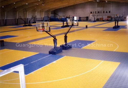 baketball court floor