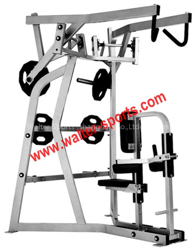 Strength machine / Body building machine / Muscle exercise workout/Iso-Lateral High Row