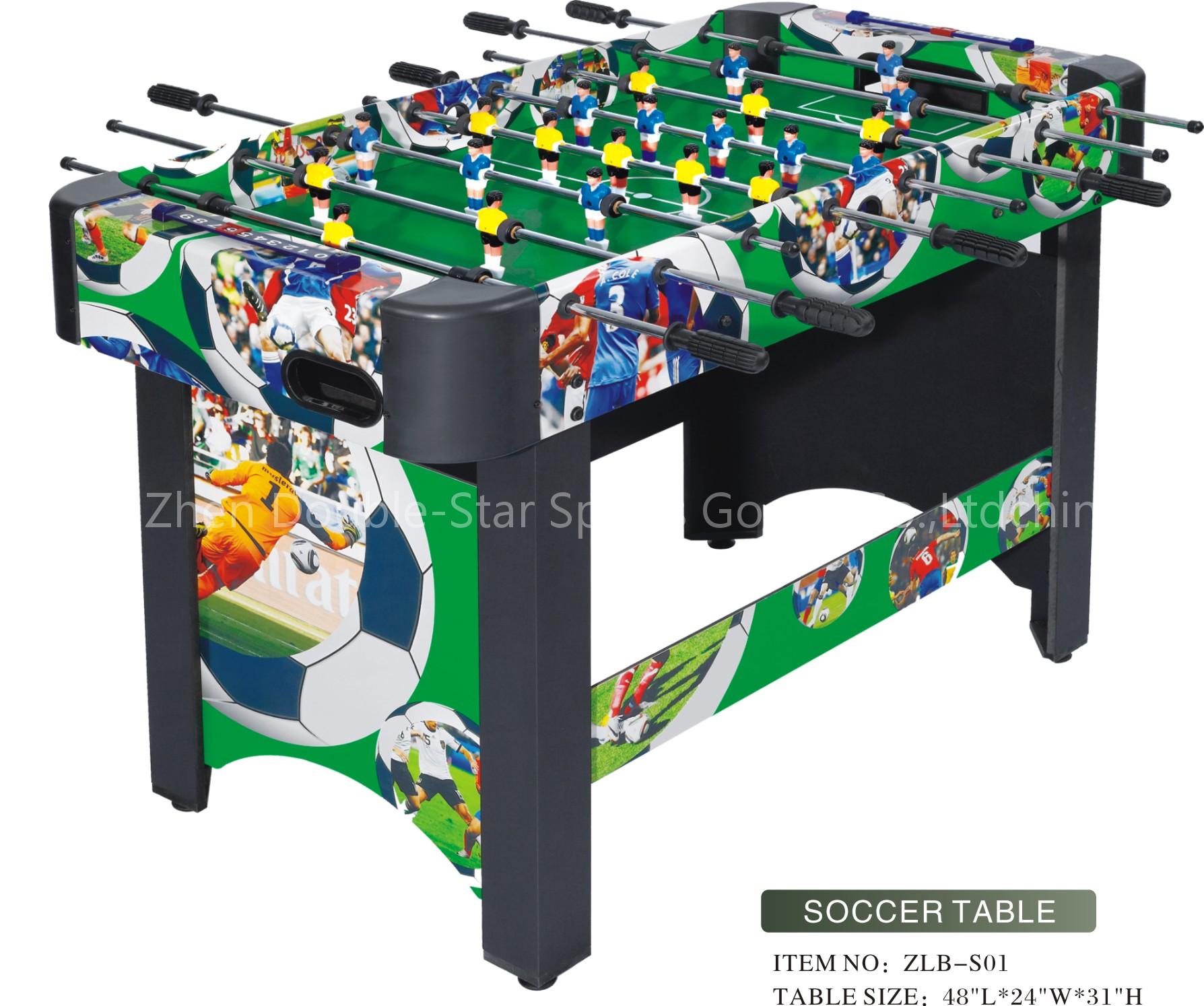 Online soccer table