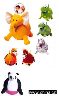 Jumping Ball with Animal Cover