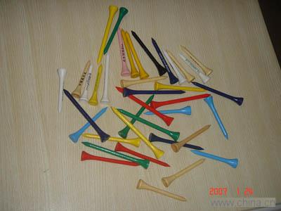 high quanlity wooden golf tees