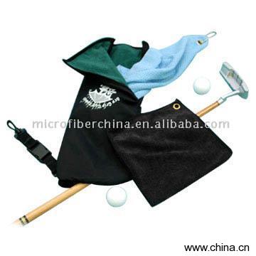 Microfiber Golf Bag and Sports Towel