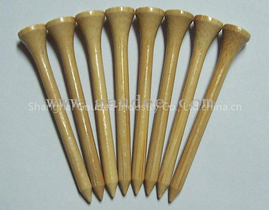 Bamboo Golf Tees