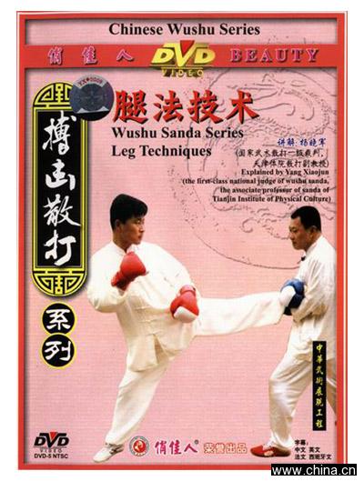 Leg Techniques DVD Chinese Martial Arts / Free Sparring / Wrestling Skills / Knee Techniques & Elbow Techniques / Keep Health