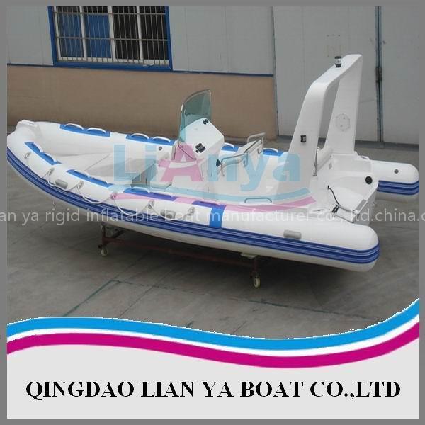 rigid inflatable boat rib boat with trailer ce