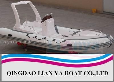 rib boat leisure boat fiberglass rubber boat