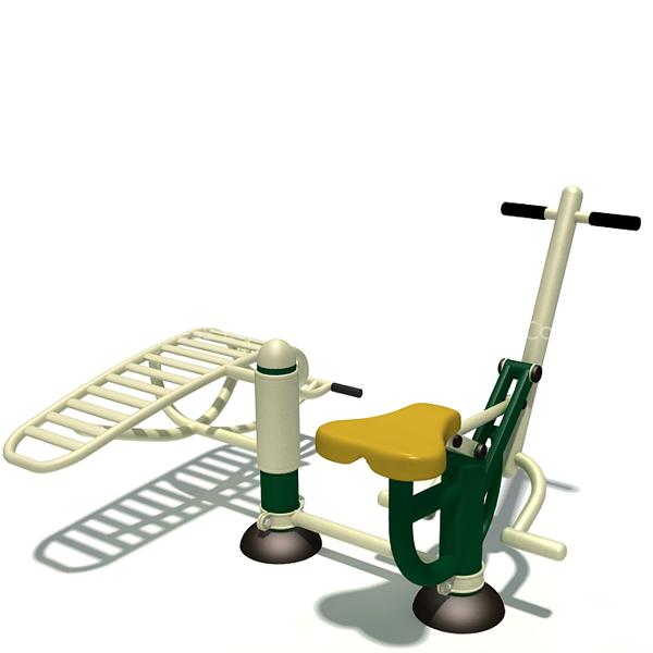 BH68-2 Luxury combination outdoor fitness equipment for two