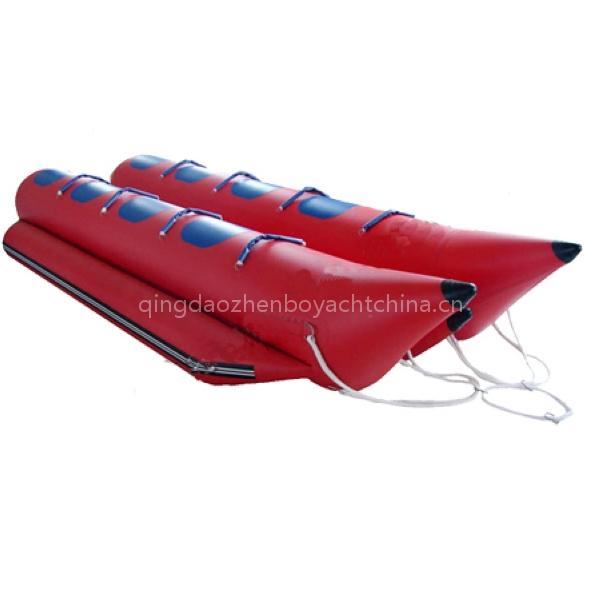 Inflatable banana boat