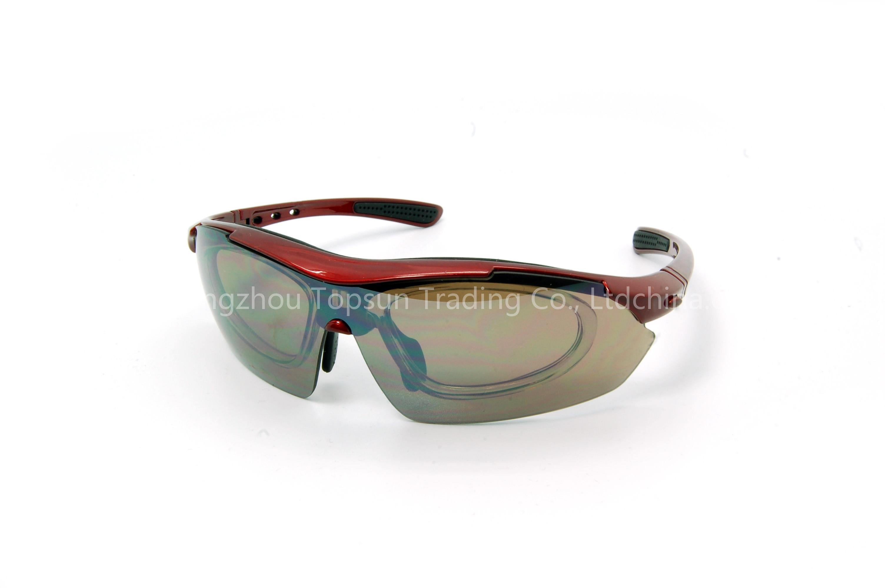 Producing sports suglasses, sports glasses