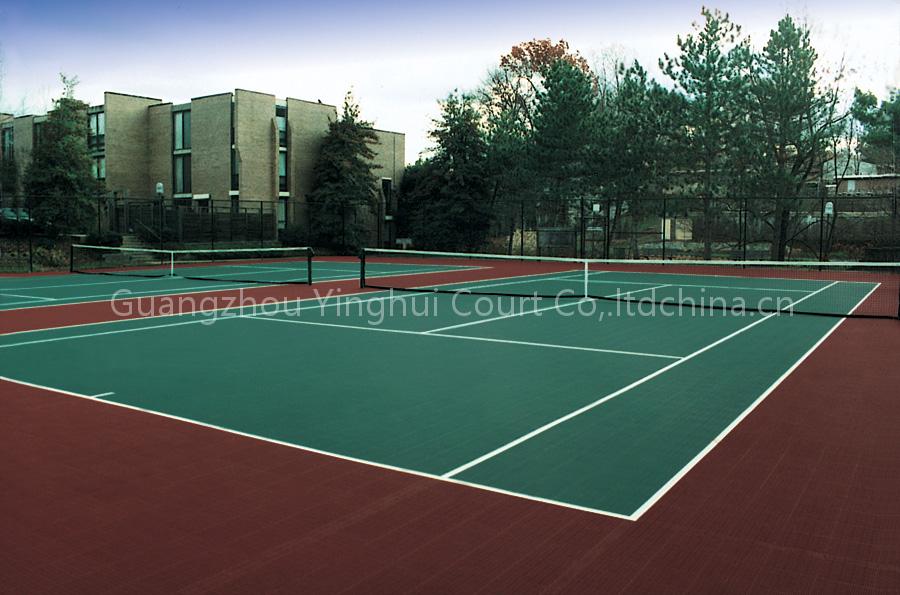 tennis court surfaces