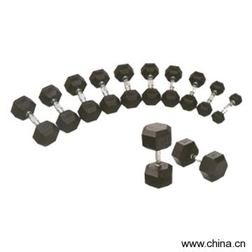 Rubber Coated Dumbbells