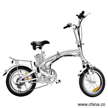 Foldable Electric Bicycle With Lithium Ion Battery