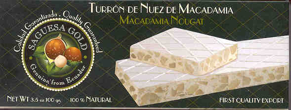 Ecuador Macadamia Nougat