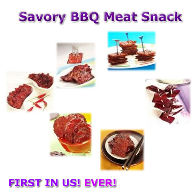 United States Savory BBQ Meat Snack