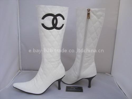 chanel boot shoes on sell.