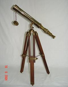 India Antique Brass Telescopes