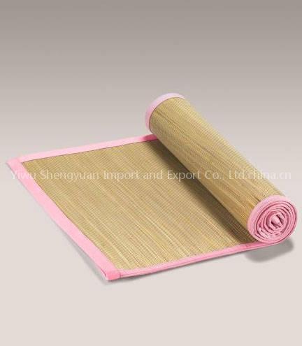 straw beach mat