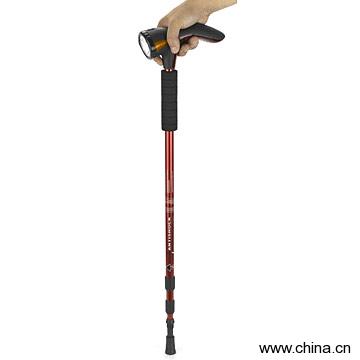 Multifunctional Crutch with Panic Alarm and Flashlight