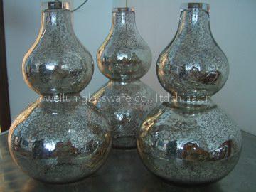Antique gold glass plating