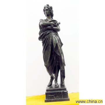 Bronze Man statue