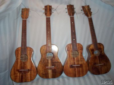 United Kingdom 4 HAWAIIAN KOA UKULELES