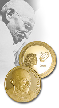 United Arab Emirates Mahatma Gandhi Commemorative Coin