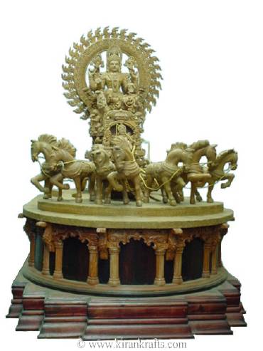 India Sandal Wood Sun God