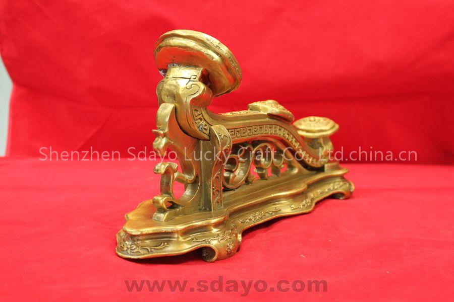 Chinese bronze Ruyi Happy