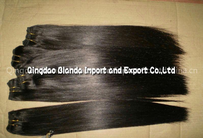 100% European human hair weaving