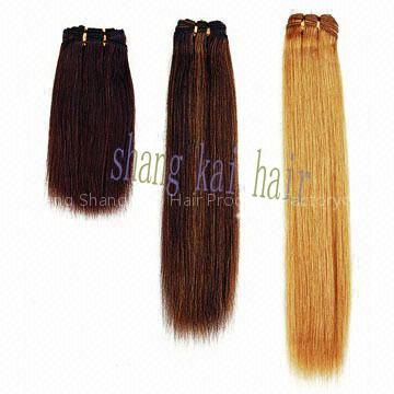 human hair wefts