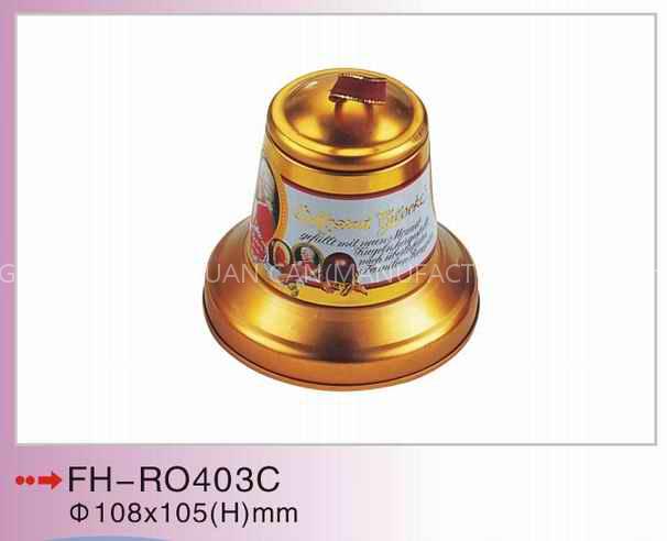 Christmas gift tin